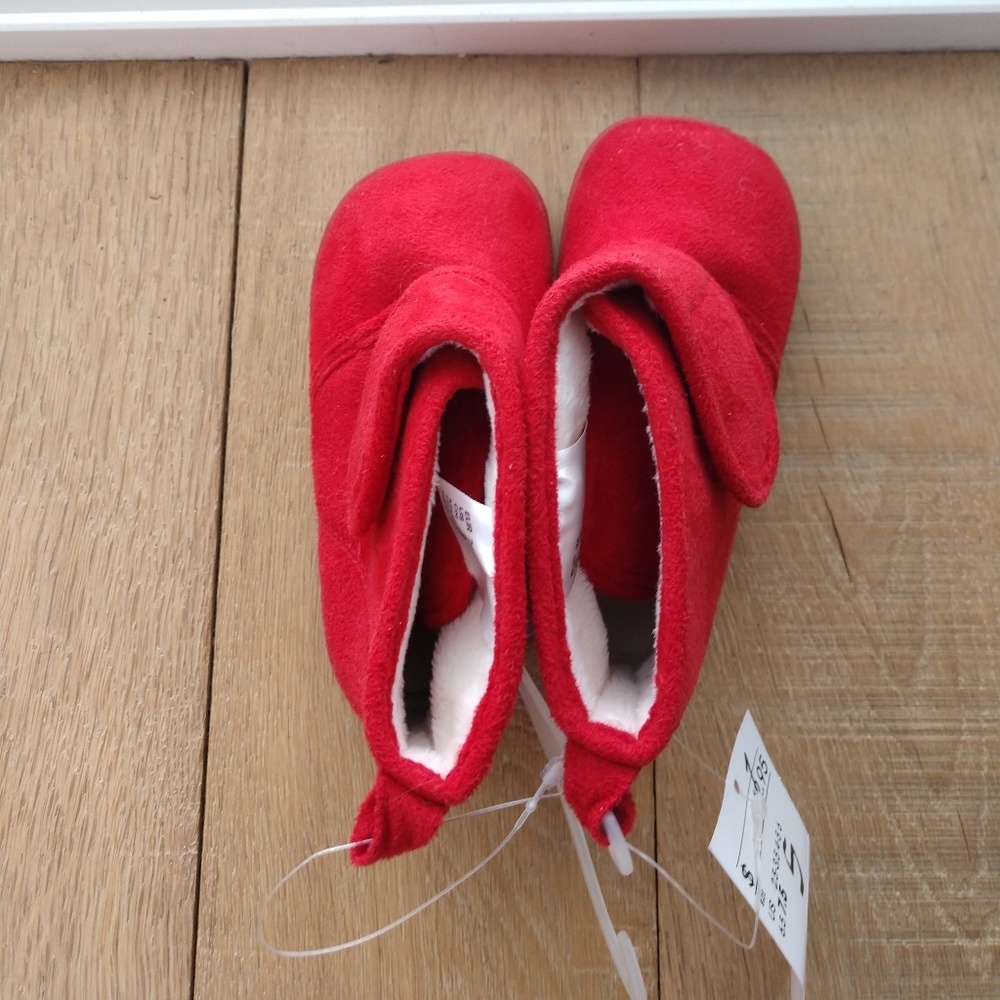 H & M Red Booties - Picture 2 of 3